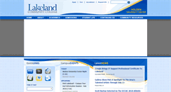 Desktop Screenshot of lakelandcc.edu